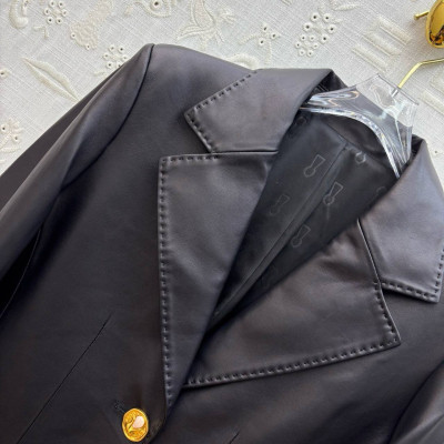 Куртка-пиджак Schiaparelli Кожа 34759 1