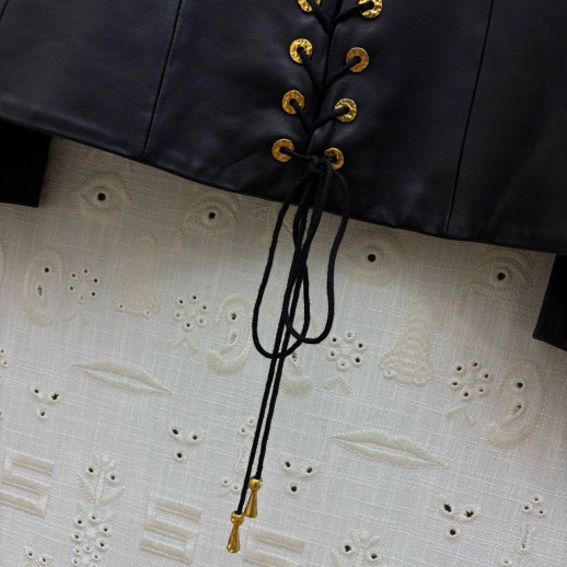 Куртка-пиджак Schiaparelli Кожа 34759 1