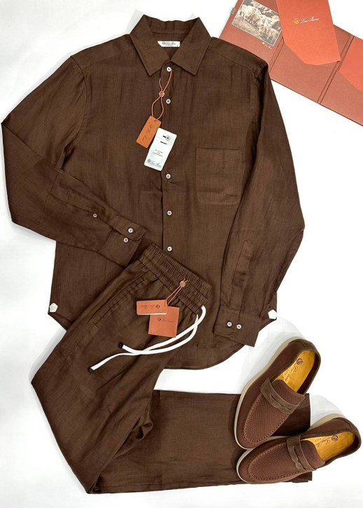 Костюм льняной Loro Piana 31010
