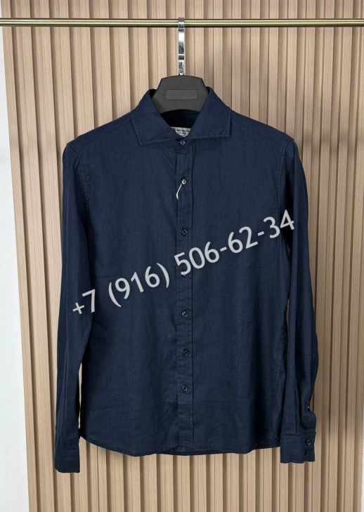Рубашка Brunello Cucinelli из льна 31300 8