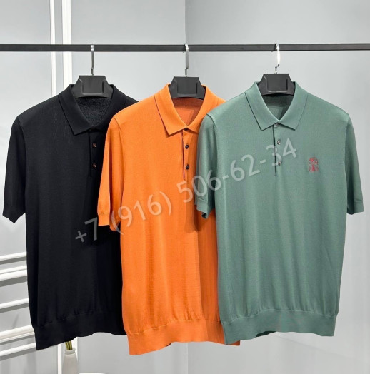 Поло Brunello Cucinelli 16879