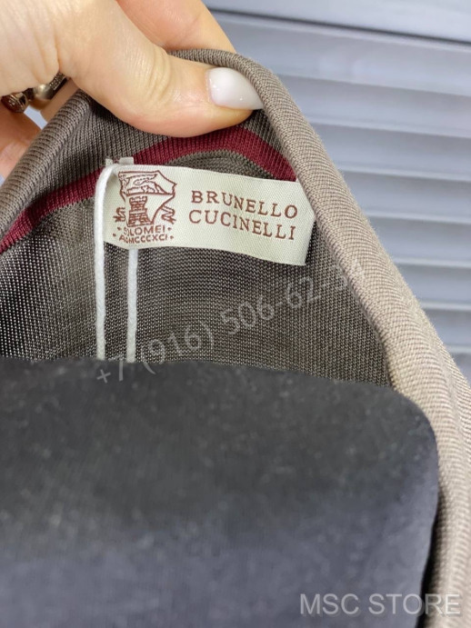 Поло Brunello Cucinelli 9861