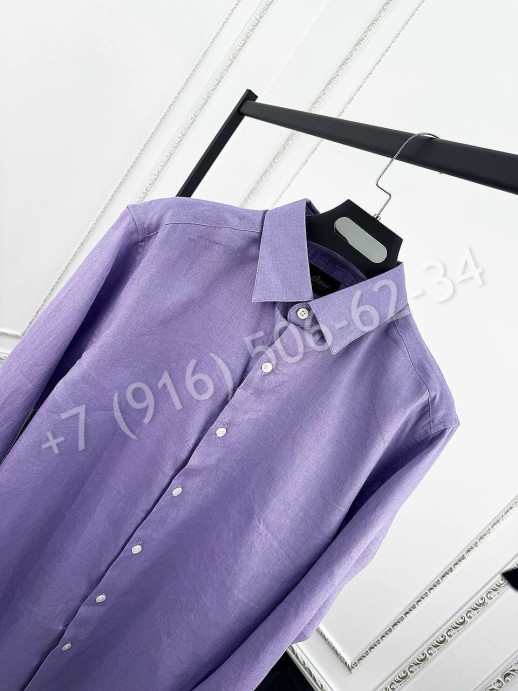 Рубашка Brioni из льна 30268