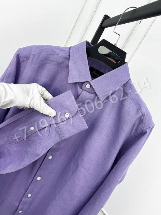Рубашка Brioni из льна 30268