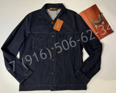 Джинсовая рубашка Loro Piana 30468