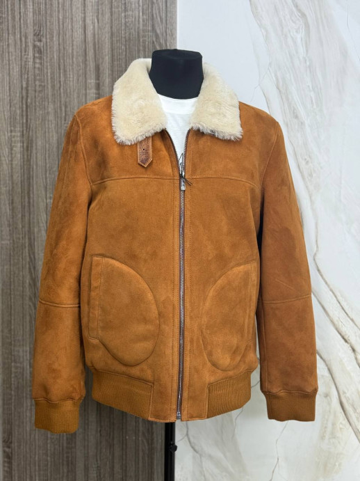 Дубленка Loro Piana мех овчина 6658