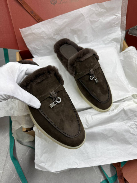 Мюли Loro Piana на меху 19151