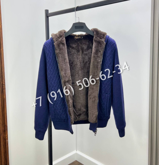 Кардиган Loro Piana на меху 34849 2