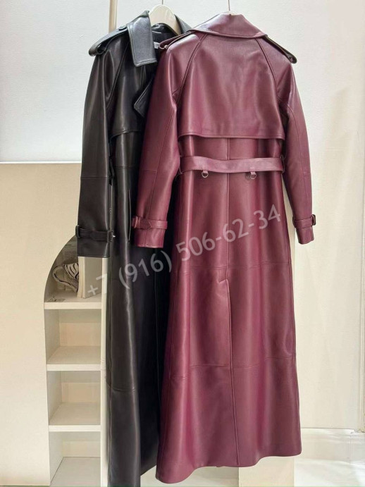 Плащ YSL кожа 34273