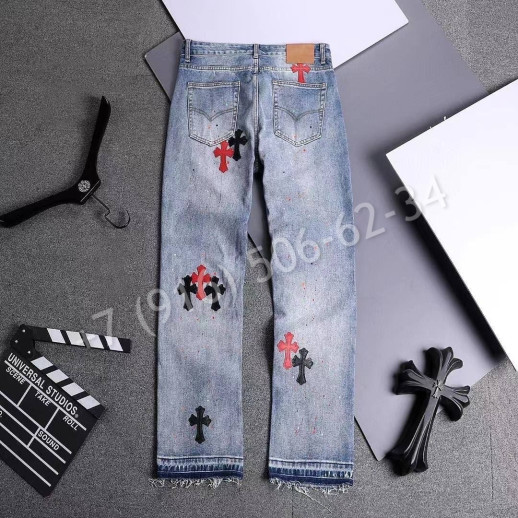 Джинсы Chrome Hearts 18288