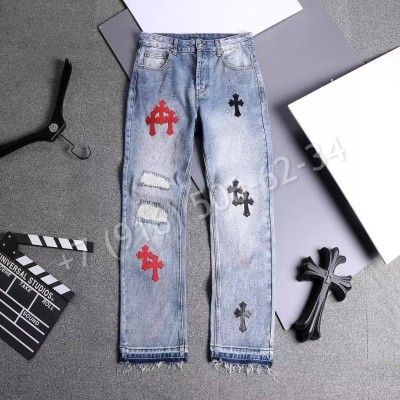 Джинсы Chrome Hearts 18288
