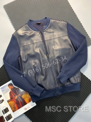 Кожаная куртка Loro Piana на меху 8837