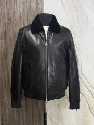 Кожаная куртка Stefano Ricci/мех норка/Италия 6389