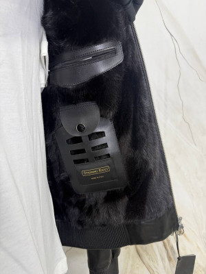 Кожаная куртка Stefano Ricci/мех норка/Италия 6389