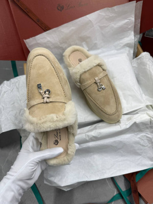 Мюли Loro Piana на меху 19151 1