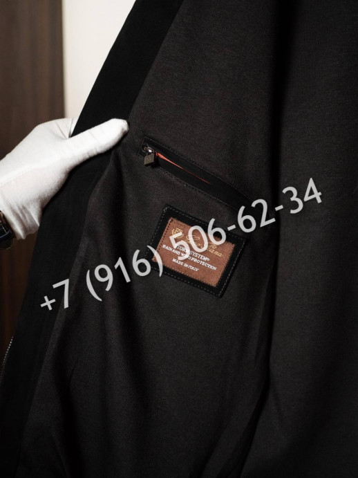 Замшевая куртка Loro Piana комбинированная 5419 3