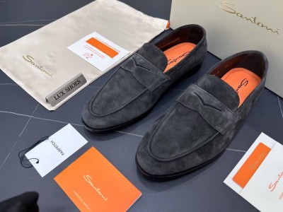 Лоферы Santoni 16055 9
