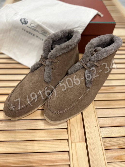 Лоферы на меху Loro Piana 25371