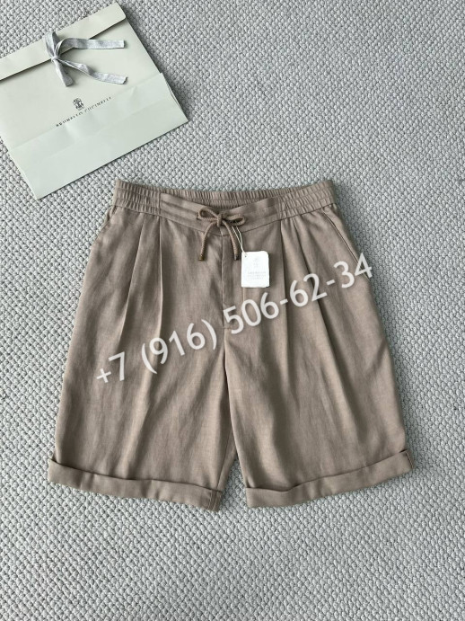 Шорты Brunello Cucinelli из льна 16115 1