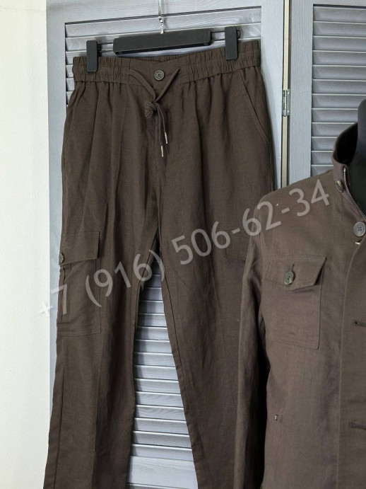 Костюм из льна Loro Piana 17689