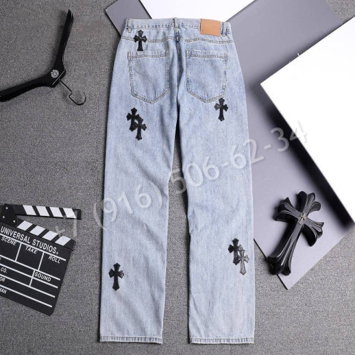 Джинсы Chrome Hearts 18289