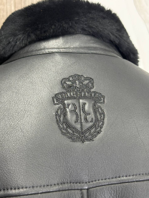 Кожаная куртка Billionaire/мех овчина 6390