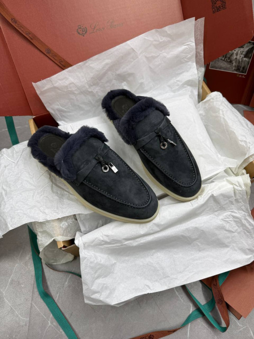 Мюли Loro Piana на меху 19151 2