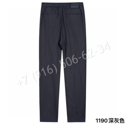 Брюки из льна Kiton 31881