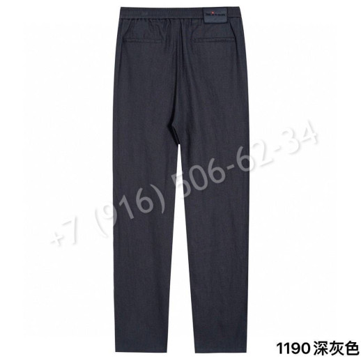 Брюки из льна Kiton 31881