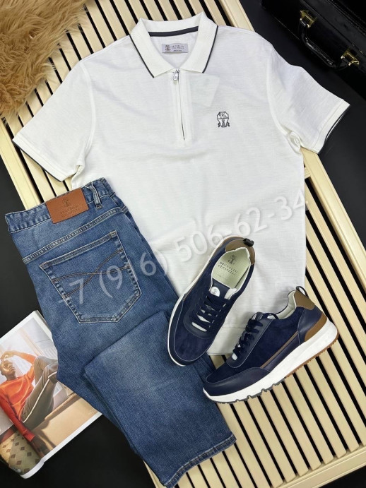 Поло Brunello Cucinelli 14847