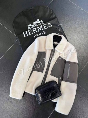 Куртка Hermes / шуба мутон 6317