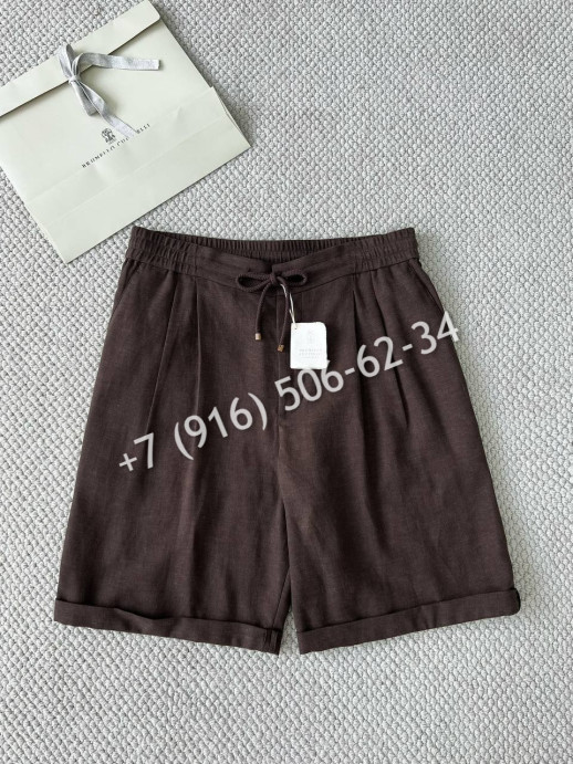 Шорты Brunello Cucinelli из льна 16115 2