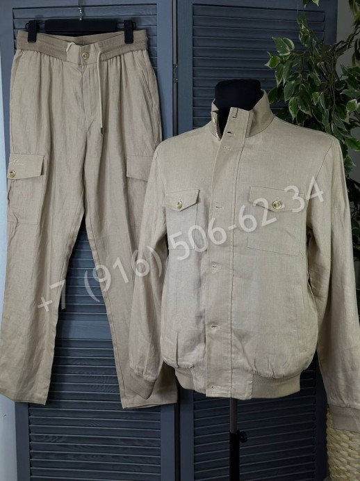 Костюм из льна Loro Piana 17690