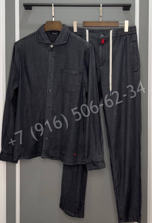 Прогулочный костюм KITON из легкой джинсы 28373