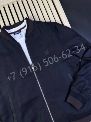 Ветровка из льна Zegna 29170