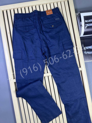 Брюки из льна Loro Piana 30171