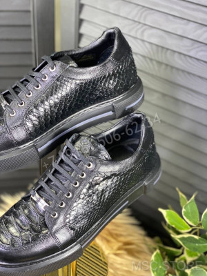 Кеды Stefano Ricci из кожи питона 10208