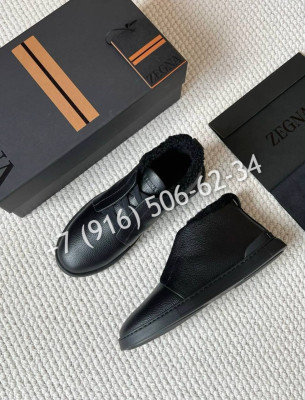 Кеды на меху Zegna 8667 2