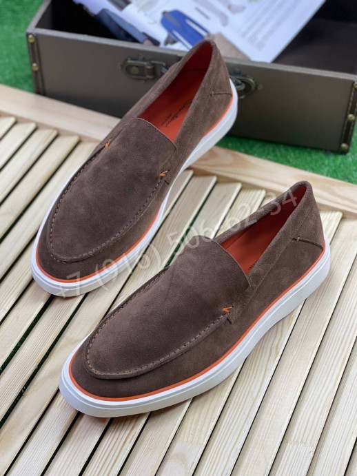 Лоферы Santoni 12399