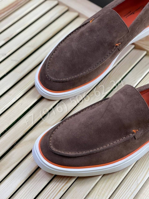 Лоферы Santoni 12399