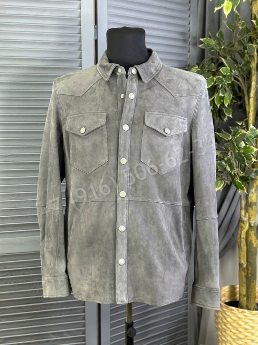 Замшевая куртка Brunello Cucinelli 13304