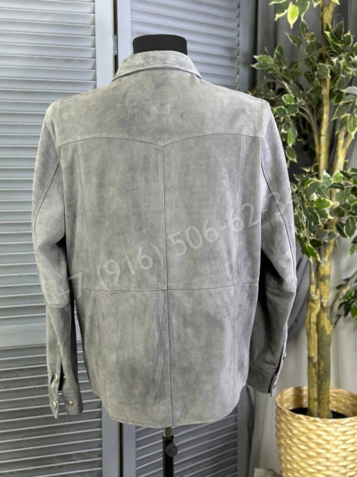 Замшевая куртка Brunello Cucinelli 13304