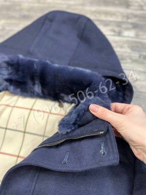 Кашемировый пуховик с меховой подкладкой Loro Piana 25071