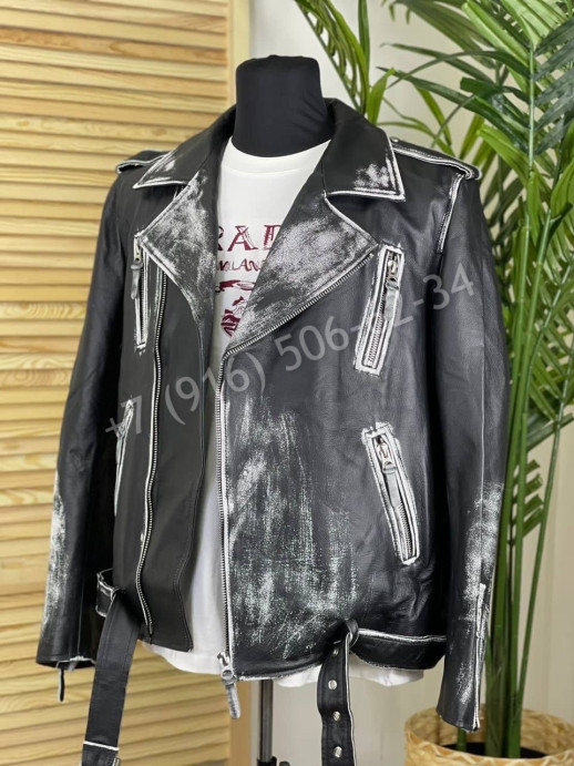 Кожаная куртка Acne 5603