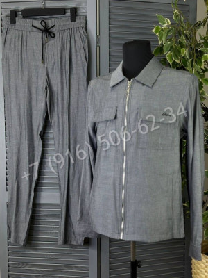 Костюм из льна Brioni 17691