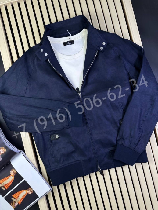 Ветровка из льна Tom Ford 29171