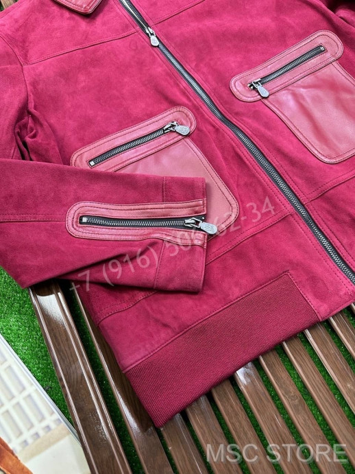 Замшевая куртка Brunello Cucinelli 9656