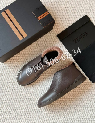 Кеды на меху Zegna 8667 3
