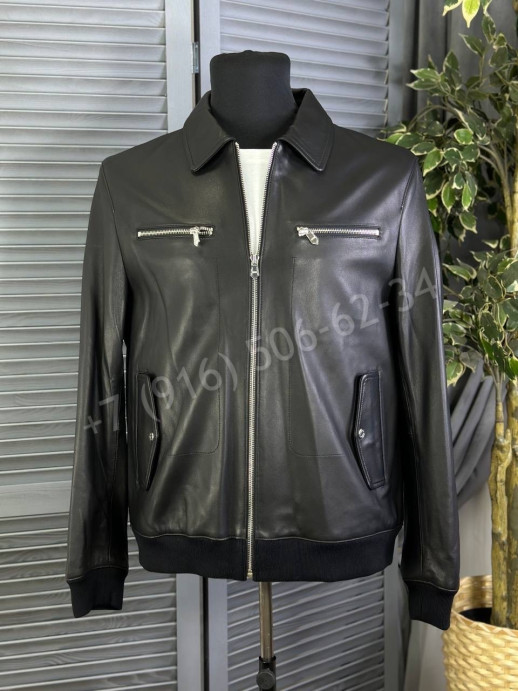 Кожаная куртка Hermes 13305