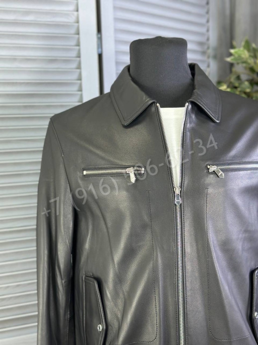 Кожаная куртка Hermes 13305